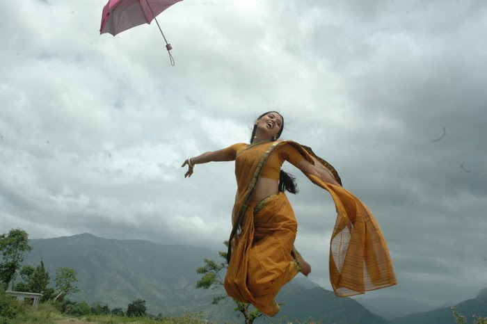 kadhalai kadhalikkiren movie anjali joyi saree latest photos